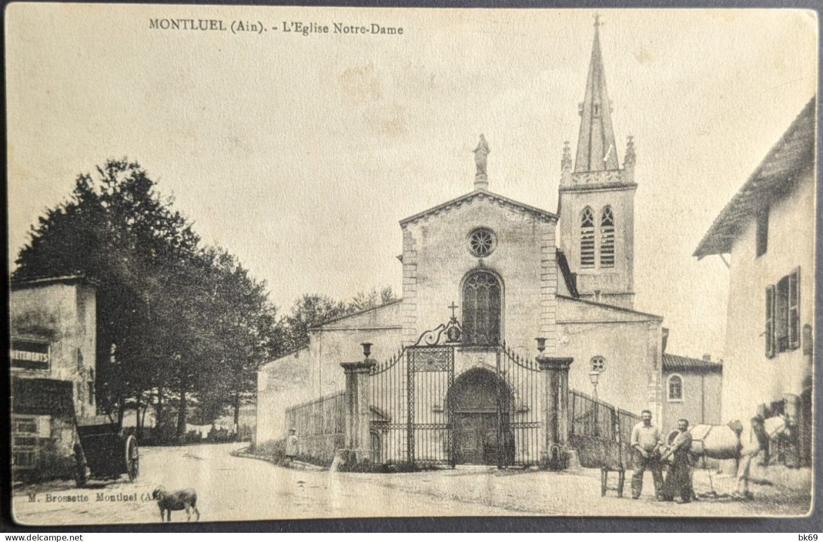 Montluel Eglise Notre Dame Des Marais - Montluel