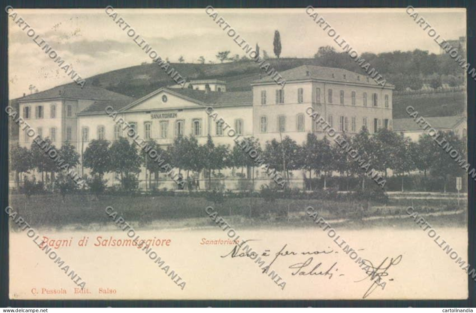 Parma Salsomaggiore Terme Cartolina ZT3462 - Parma