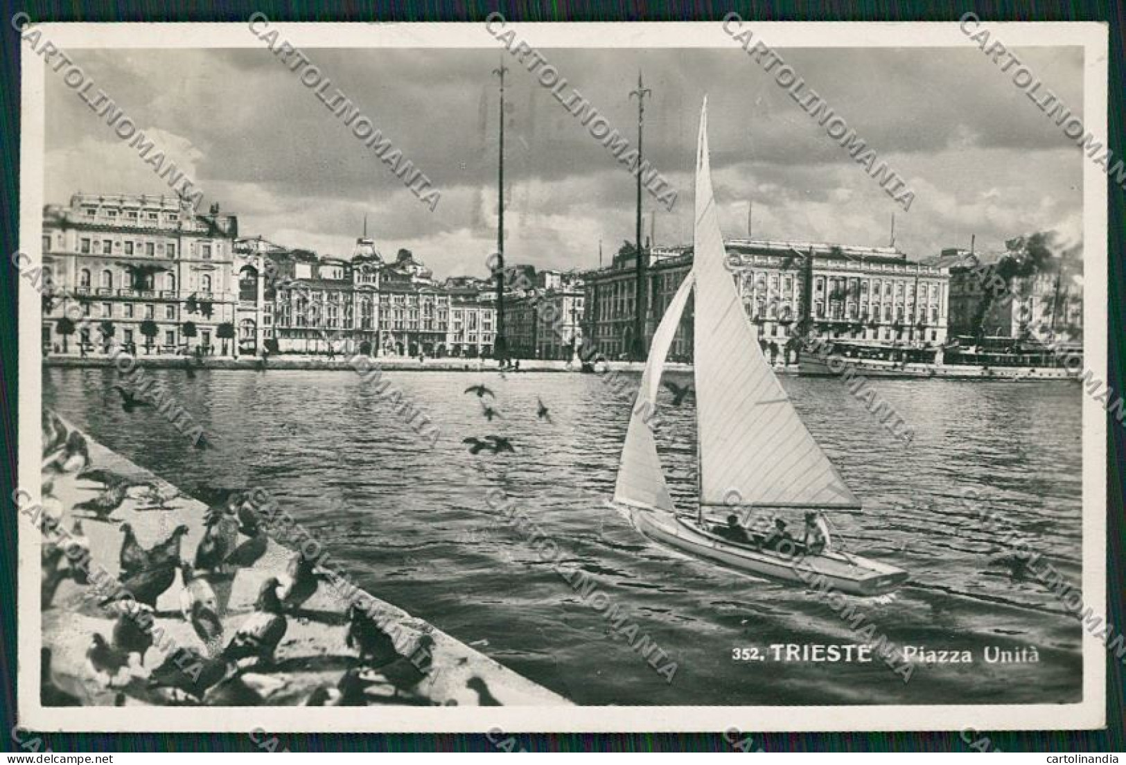 Trieste Città Foto Cartolina ZC0458 - Trieste