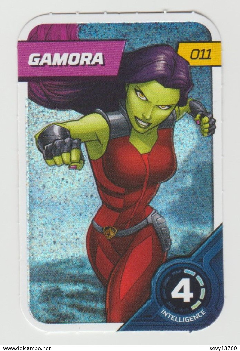 Carte Gamora N° 011 Album Défie Tes Héros Marvel Leclerc (2023) - Marvel