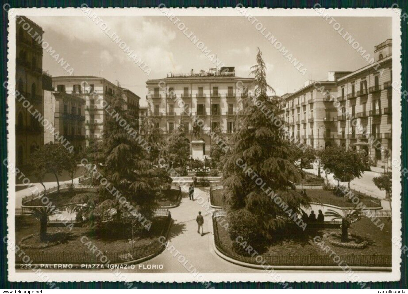 Palermo Città COLLA Foto FG Cartolina ZK6539 - Palermo