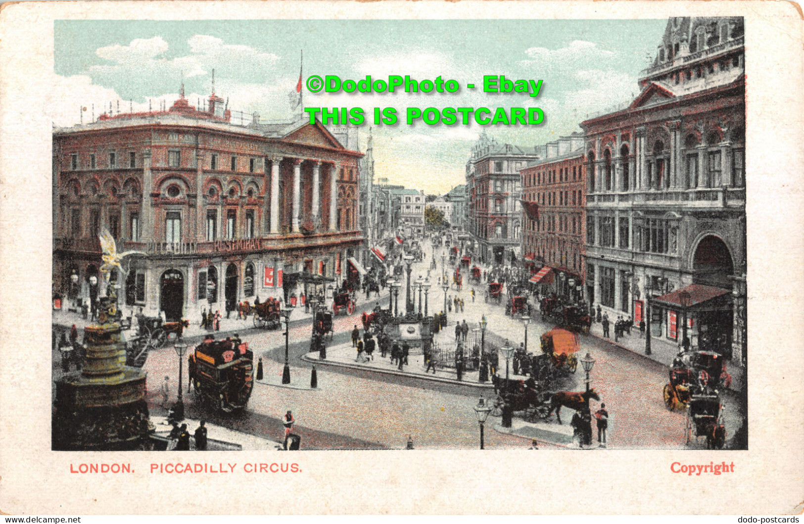 R430372 London. Piccadilly Circus - Andere & Zonder Classificatie