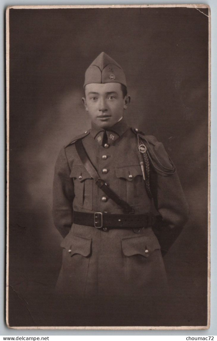 (Régiments) 441, Carte Photo Bueno à Mezières Ardennes, 91e RI, état - Regimenten