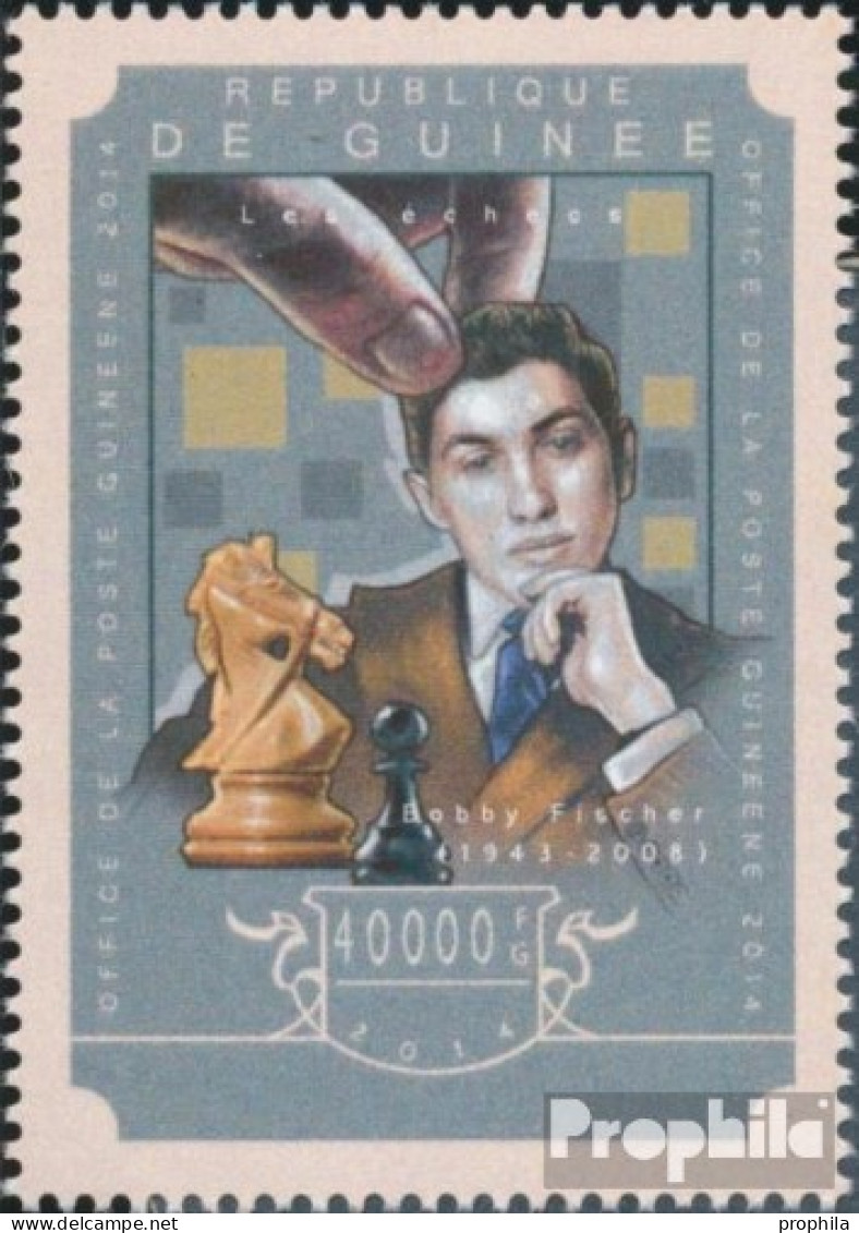 Guinea 10866 (kompl. Ausgabe) Postfrisch 2014 Schach - República De Guinea (1958-...)