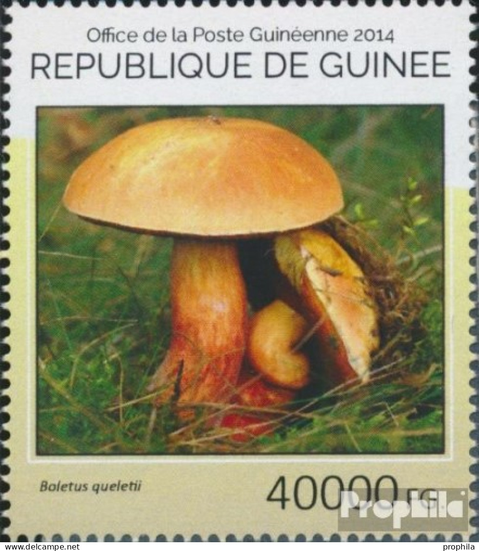 Guinea 10666 (kompl. Ausgabe) Postfrisch 2014 Pilze - República De Guinea (1958-...)