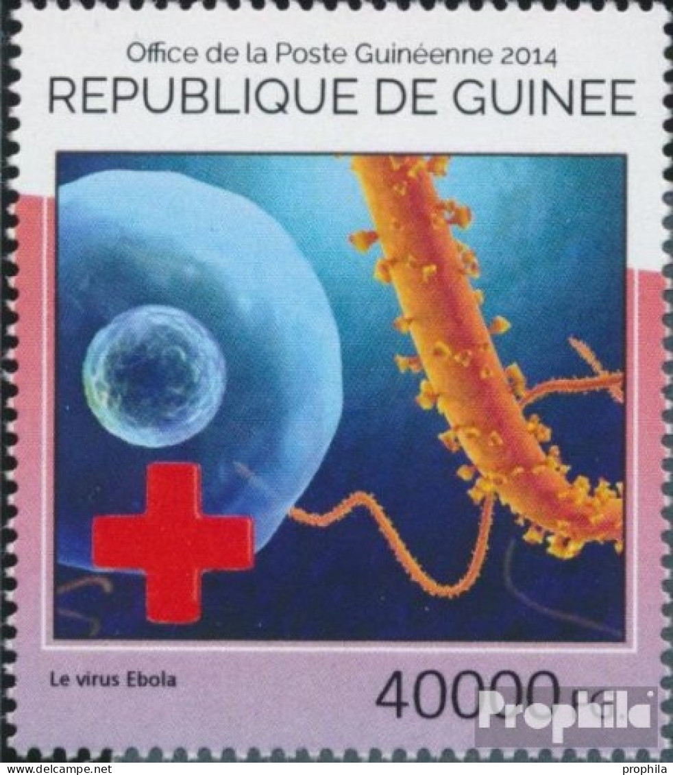 Guinea 10641 (kompl. Ausgabe) Postfrisch 2014 Das Rote Kreuz - Guinée (1958-...)