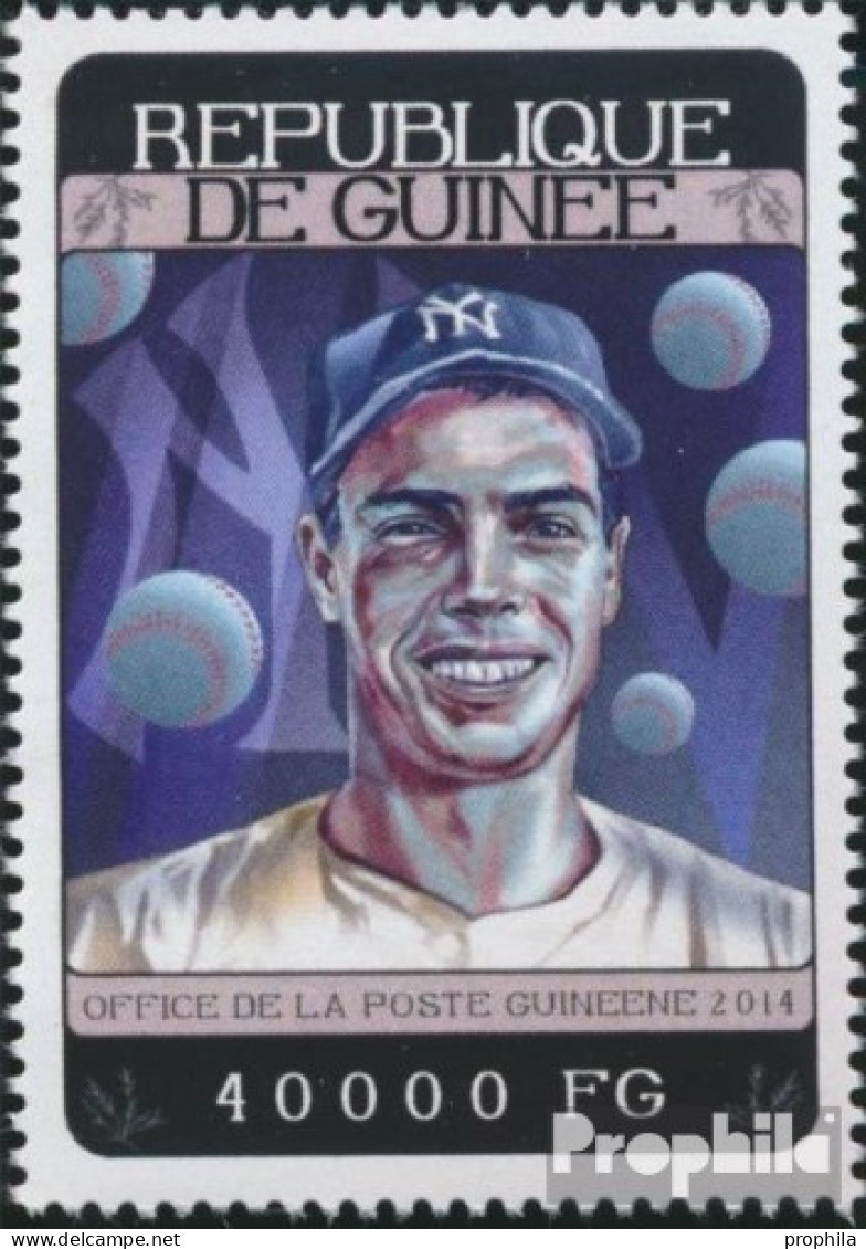 Guinea 10436 (kompl. Ausgabe) Postfrisch 2014 Joe DiMaggio Und Marilyn Monroe - República De Guinea (1958-...)