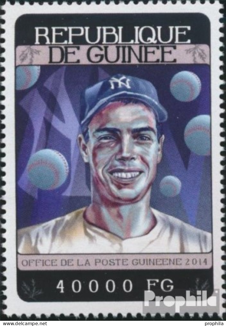 Guinea 10436 (kompl. Ausgabe) Postfrisch 2014 Joe DiMaggio Und Marilyn Monroe - Guinea (1958-...)