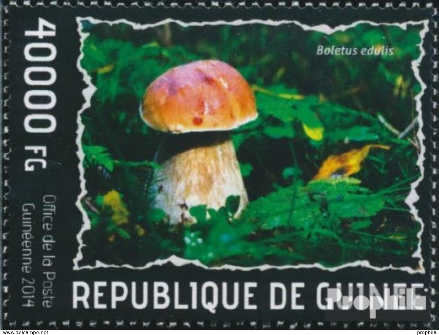 Guinea 10254 (kompl. Ausgabe) Postfrisch 2014 Pilze - Guinee (1958-...)