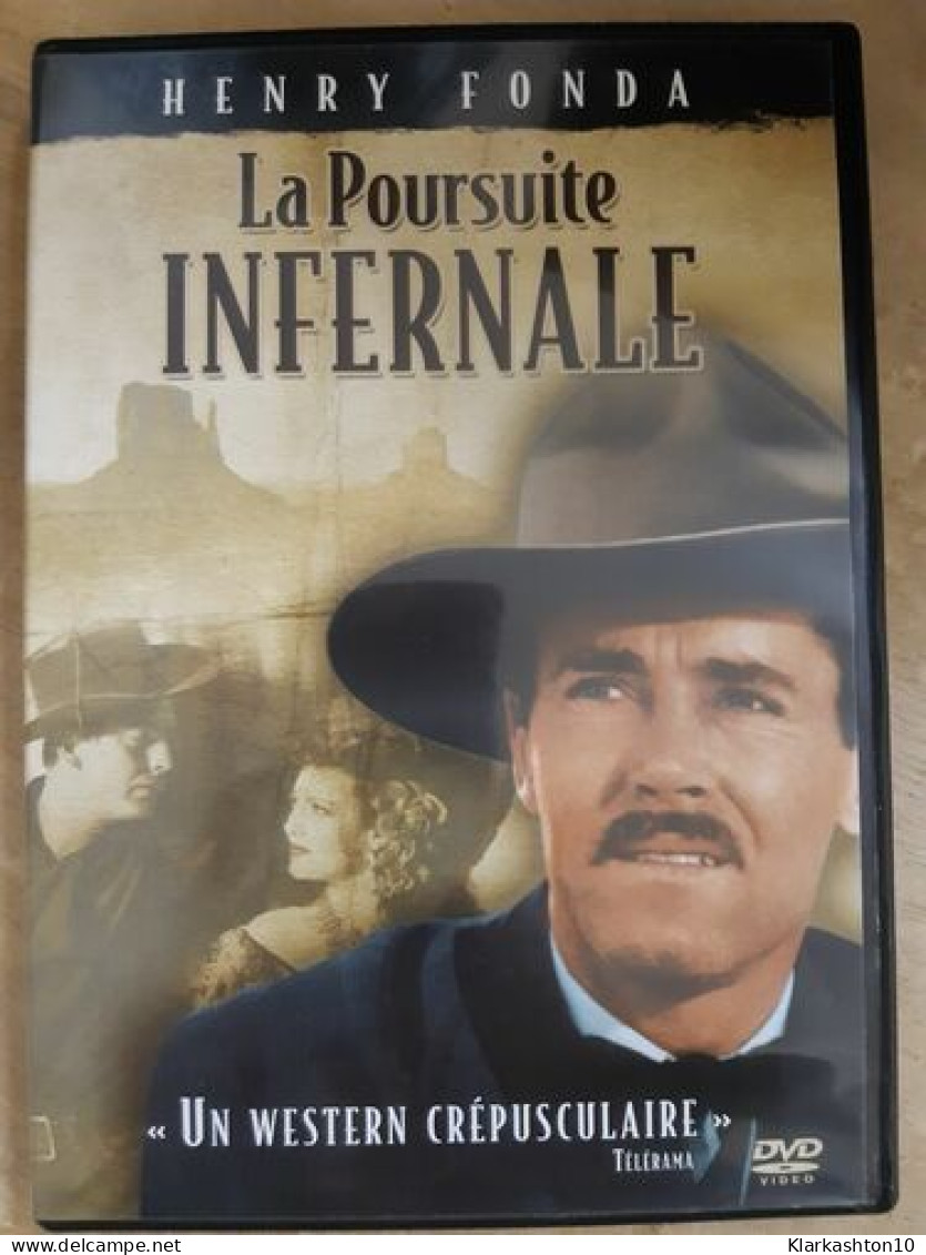 DVD Film - La Poursuite Infernale - Andere & Zonder Classificatie