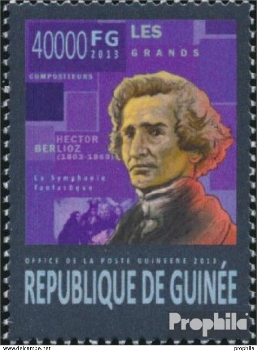 Guinea 10024 (kompl. Ausgabe) Postfrisch 2013 Hektor Berlioz - Guinea (1958-...)