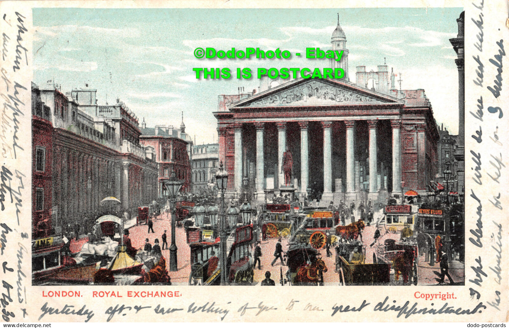 R430527 London. Royal Exchange. 1904 - Autres & Non Classés