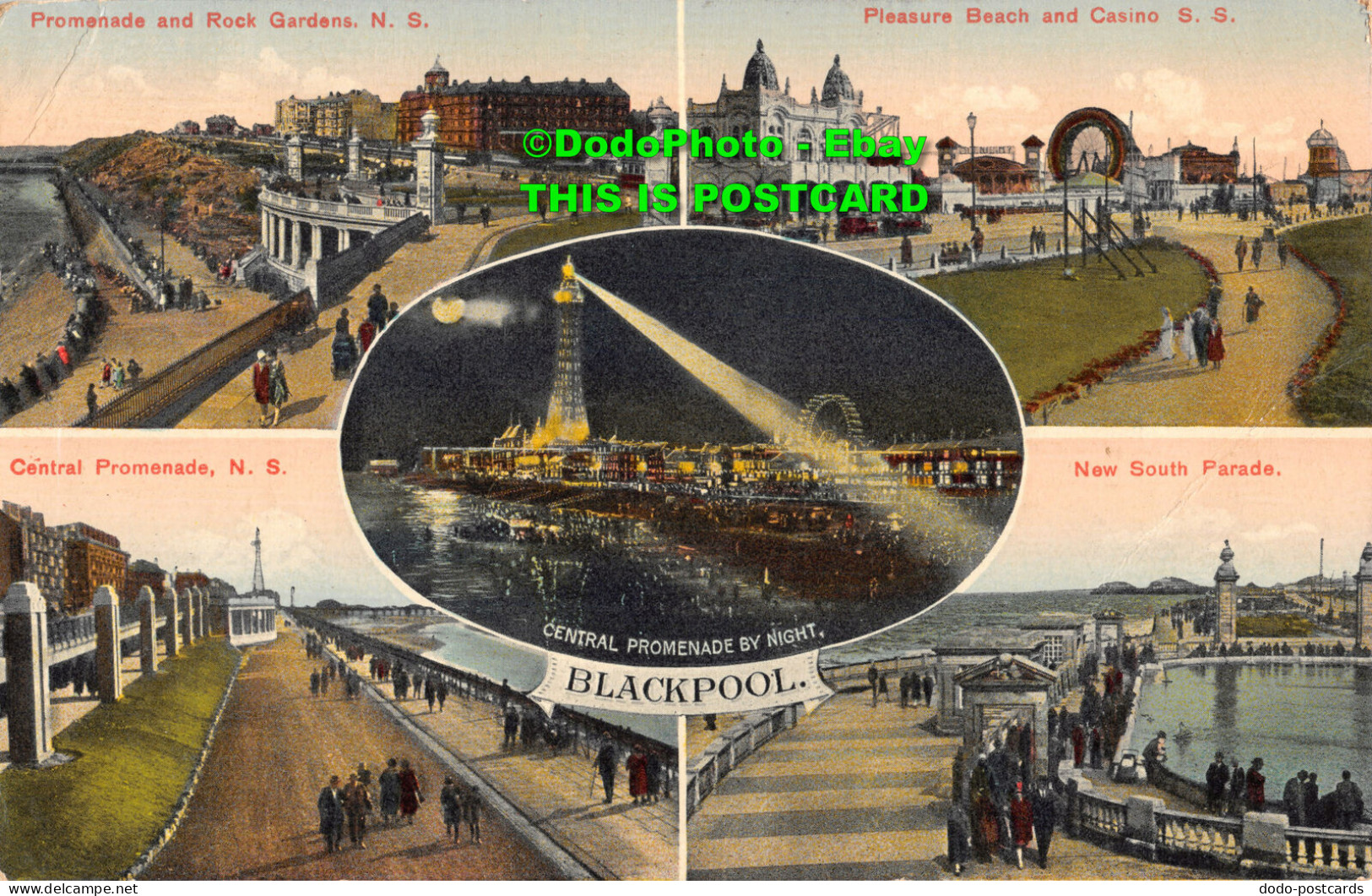 R430530 Blackpool. 1930. Multi View - Mundo