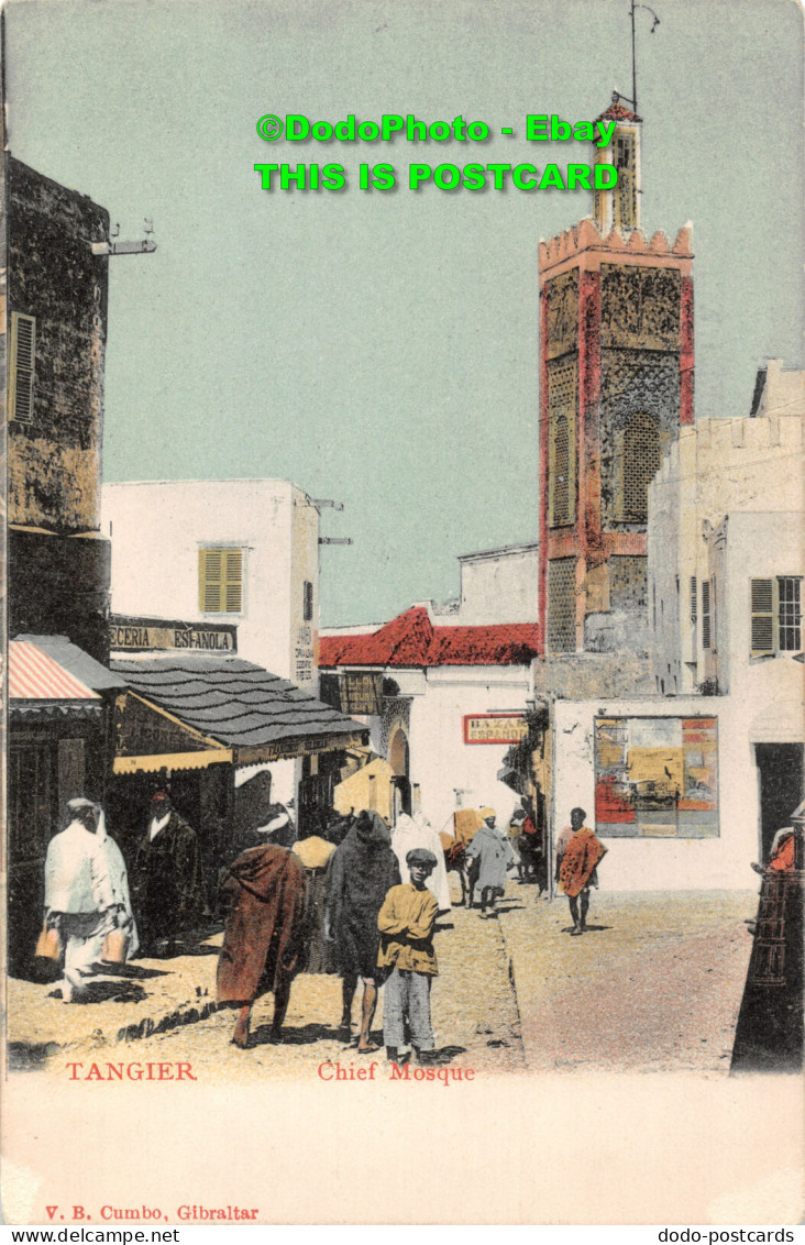 R430799 Tangier. Chief Mosque. V. B. Cumbo. Gibraltar - Mundo