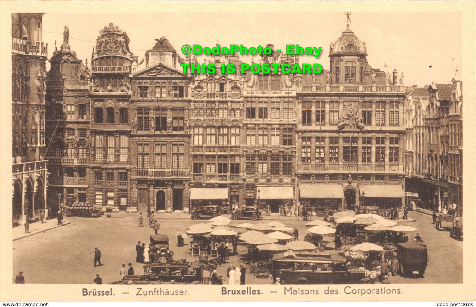 R430537 Brussel. Zunfthauser. Bruxelles. Maisons Des Corporations. A. Dohmen - Mundo