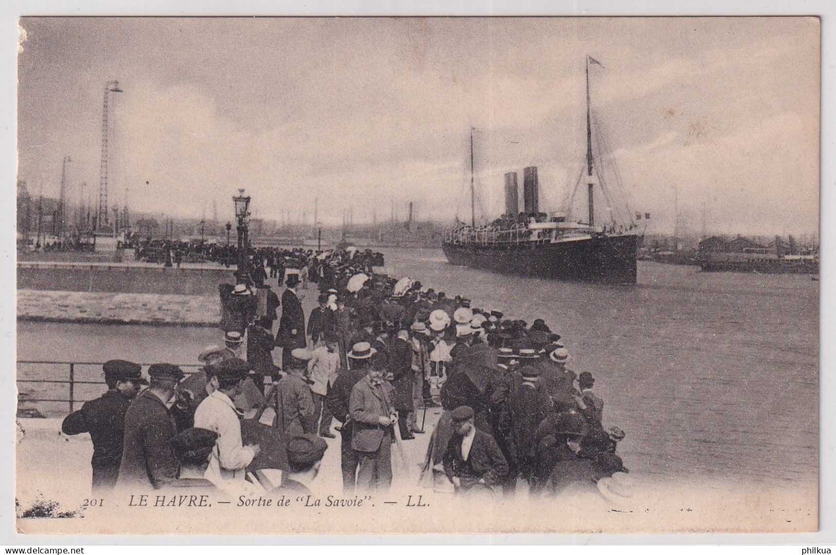 Le Havre - Sortie De  "La Savoie" - Ungelaufen - Harbour