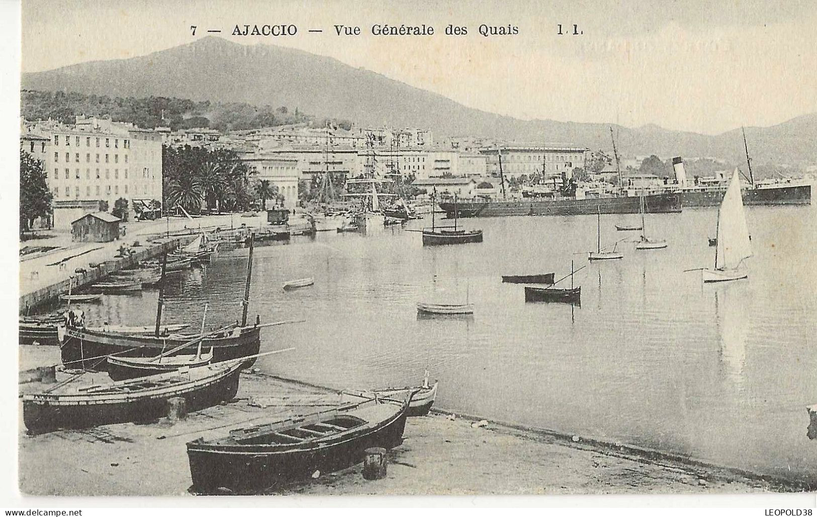 Ajaccio Vue Générale Des Quais - Sonstige & Ohne Zuordnung