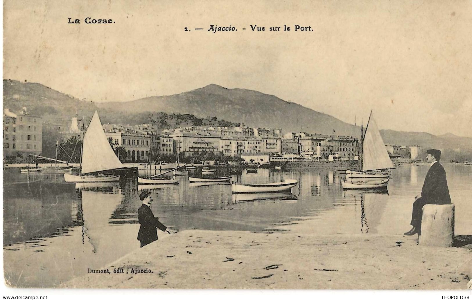 Ajaccio Vue Sur Le Port - Altri & Non Classificati