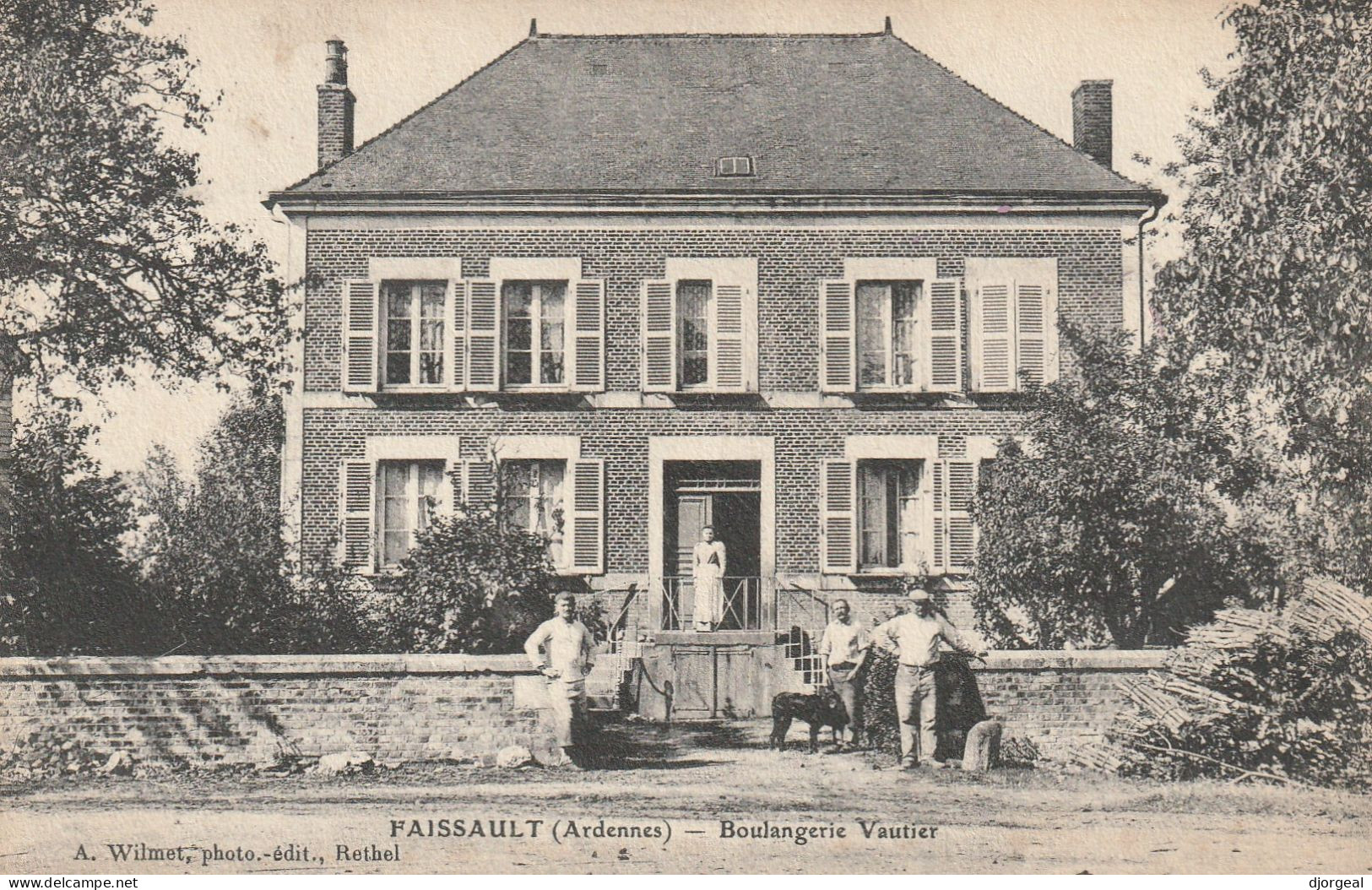 FAISSAULT-08- BOULANGERIE  VAUTIER - Sonstige & Ohne Zuordnung