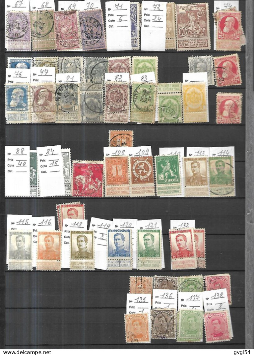 Belgique Et Anciennes Colonies  Cot 2658 E - Collections