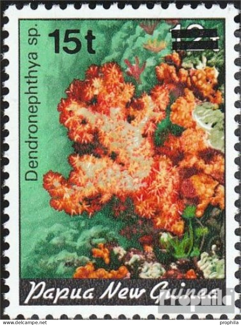 Papua-Neuguinea 552 (kompl.Ausg.) Postfrisch 1987 Korallen - Papouasie-Nouvelle-Guinée