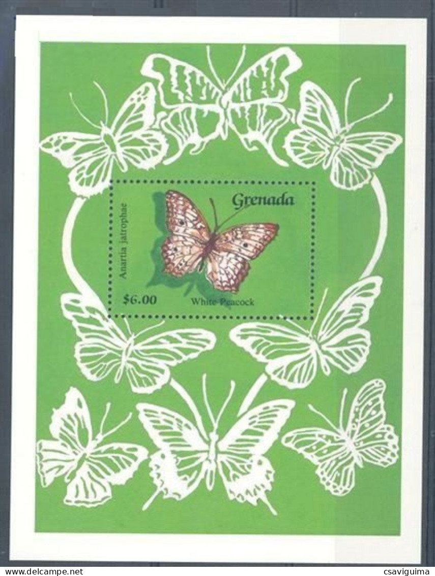 Grenada - 1989 - Insects: Butterflies - Yv Bf 219 - Butterflies