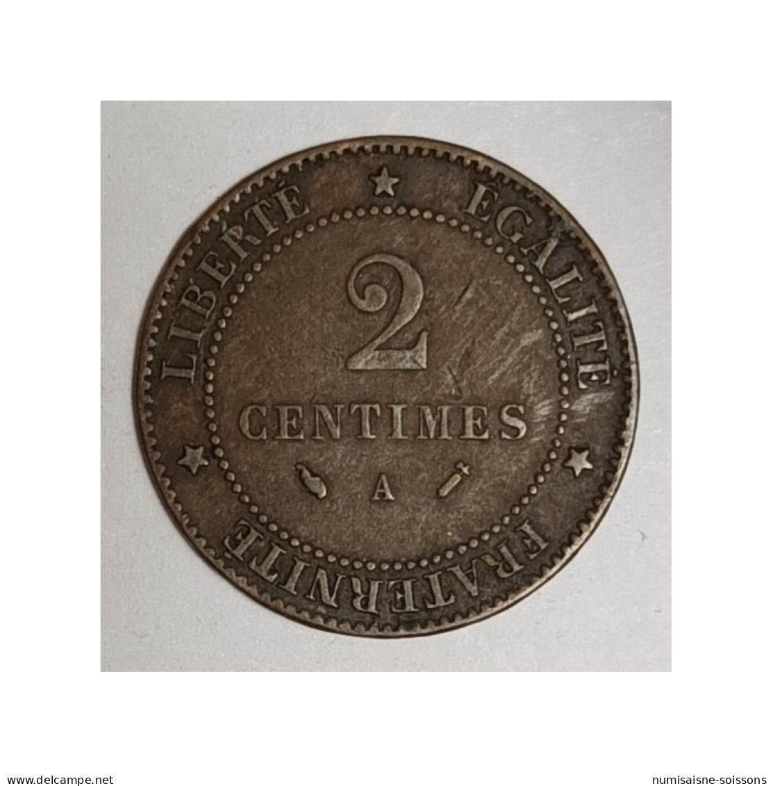 GADOURY 105 - 2 CENTIMES 1893 A - Paris - TYPE CÉRÈS - KM 827 - TB+ - 2 Centimes