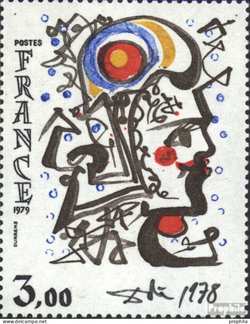 Frankreich 2180 (kompl.Ausg.) Postfrisch 1979 Salvador Dali - Unused Stamps