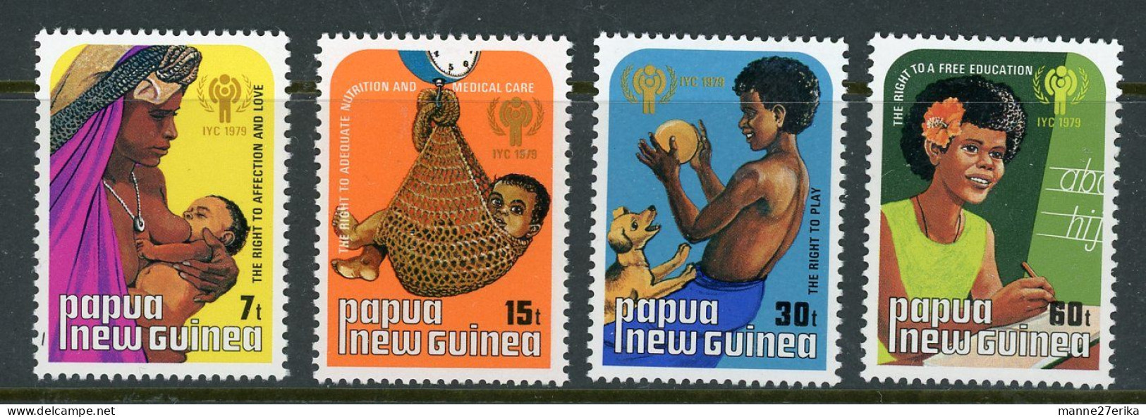 -Papua New Guinea-1979-"Right To Nutrition & Medicine"- MNH (**) - Papouasie-Nouvelle-Guinée