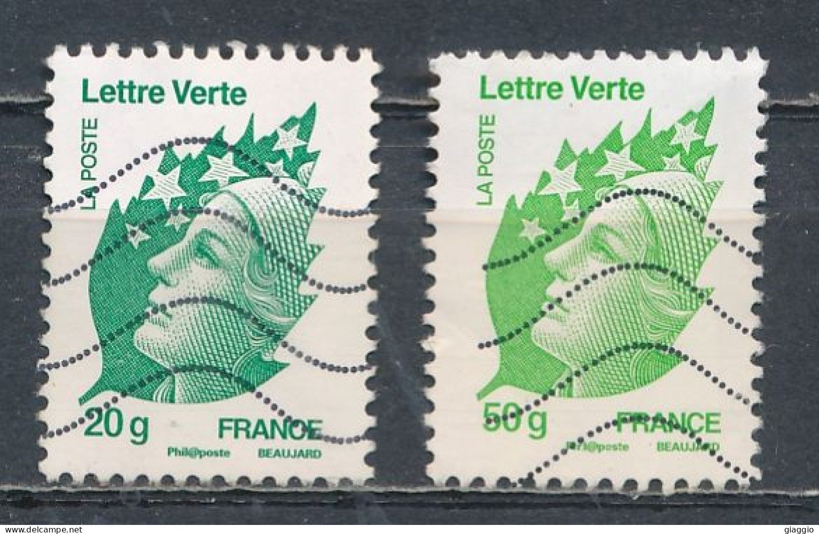 °°° FRANCE 2011 - Y&T N°4593/94 °°° - Used Stamps