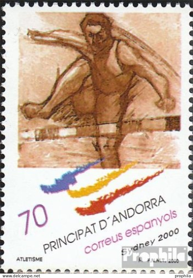 Andorra - Spanische Post 275 (kompl.Ausg.) Postfrisch 2000 Sommerspiele - Ungebraucht