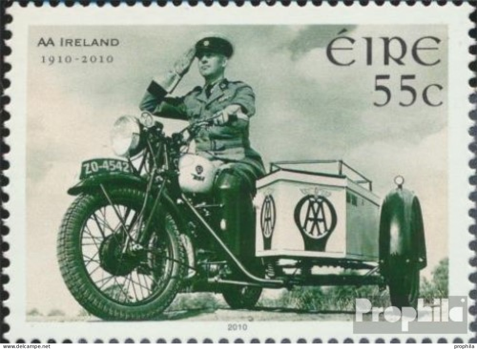 Irland 1952 (kompl.Ausg.) Postfrisch 2010 Automobilverband Von Irland - Unused Stamps