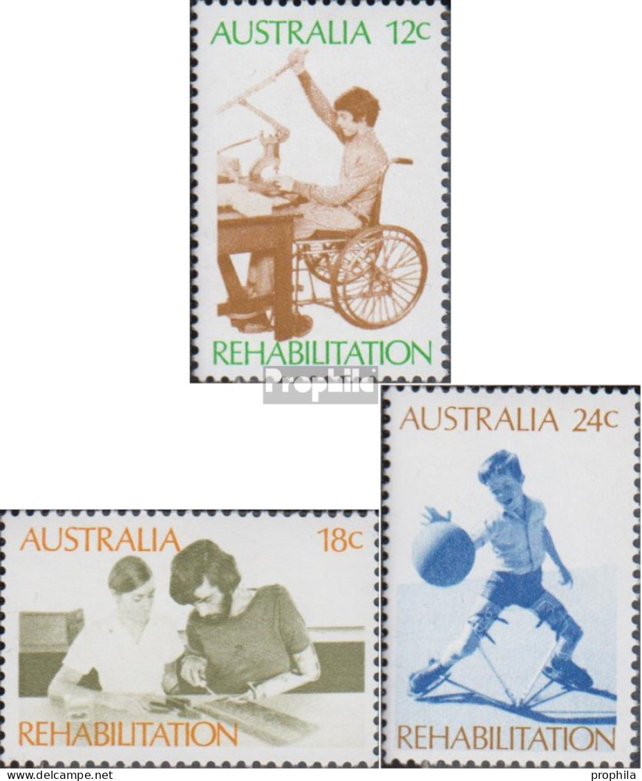 Australien 495-497 (kompl.Ausg.) Postfrisch 1972 Reha - Neufs