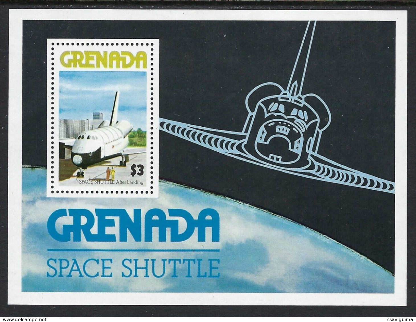 Grenada - 1978 - Space  - Yv Bf 67 - Autres & Non Classés