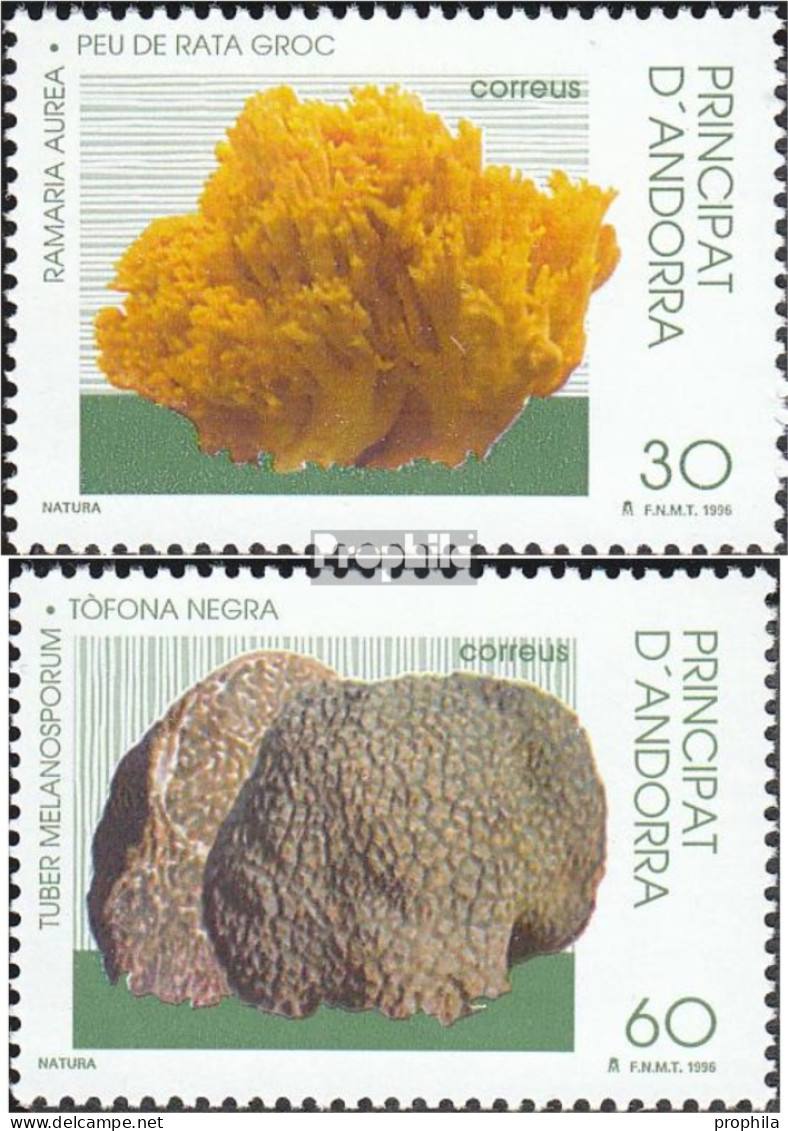 Andorra - Spanische Post 246-247 (kompl.Ausg.) Postfrisch 1996 Naturschutz - Ongebruikt