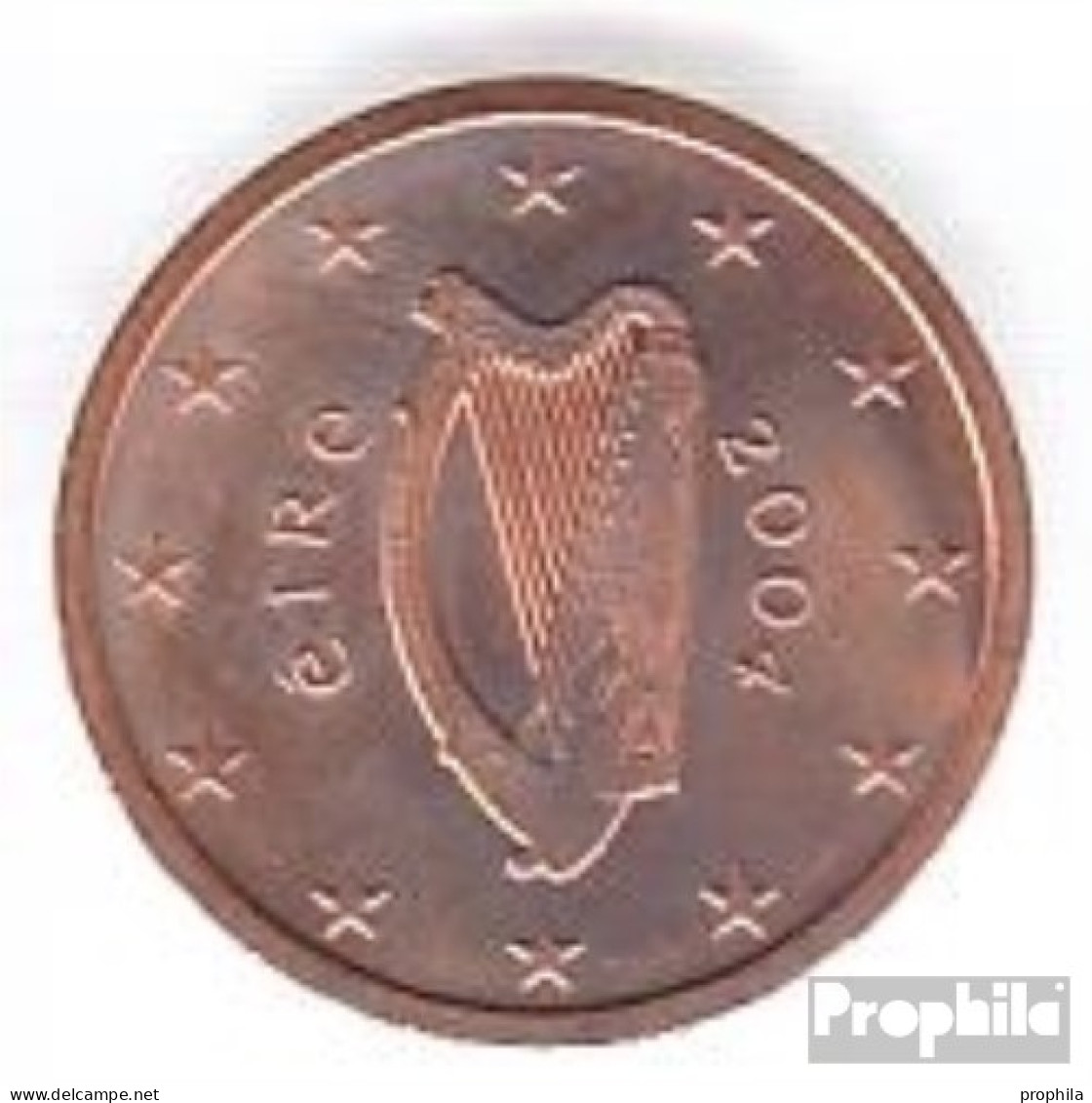 Irland IRL 2 2004 Stgl./unzirkuliert 2004 Kursmünze 2 Cent - Ireland