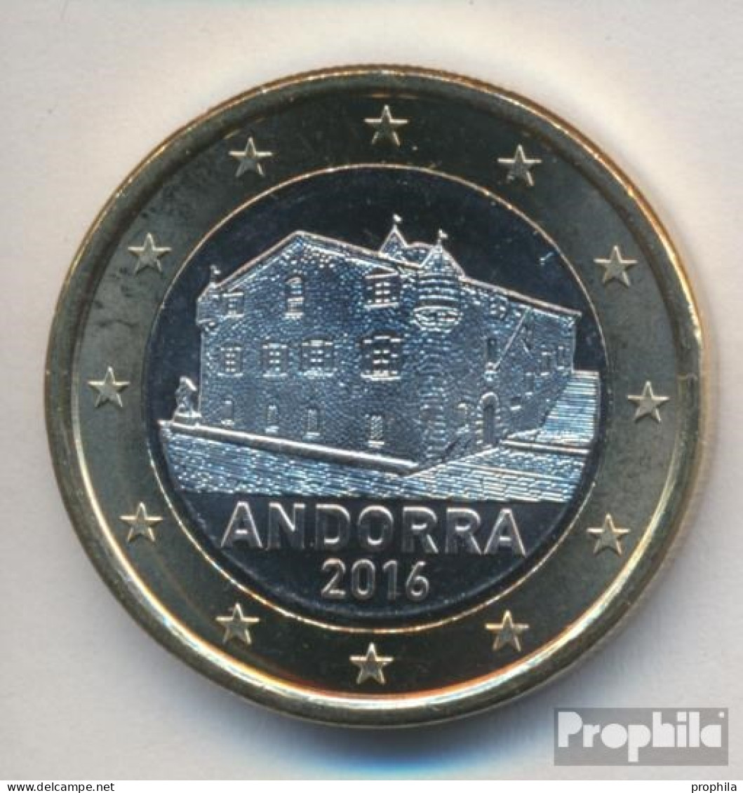 Andorra AND 7 2016 Stgl./unzirkuliert 2016 1 Euro Kursmünze - Andorra