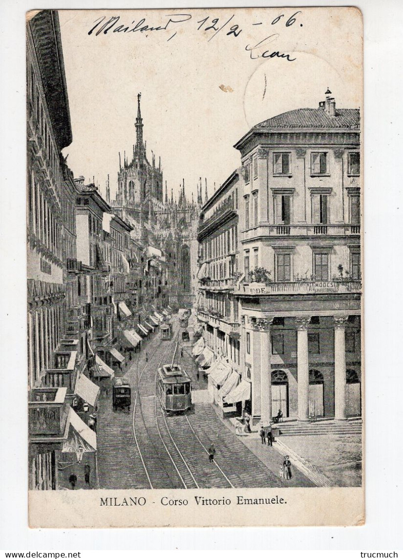 24 - MILANO - Corso Vittorio Emanuele - Milano (Mailand)