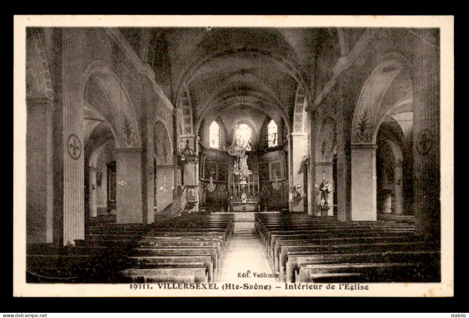 70 - VILERSEXEL - INTERIEUR DE L'EGLISE - Villersexel