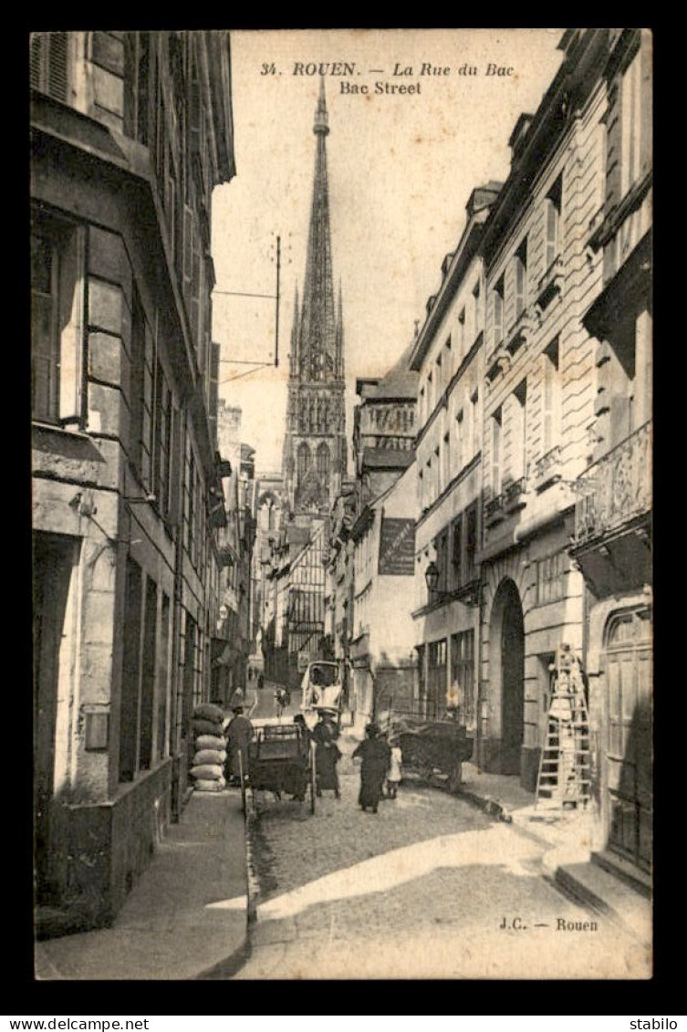 76 - ROUEN - LA RUE DU BAC - Rouen