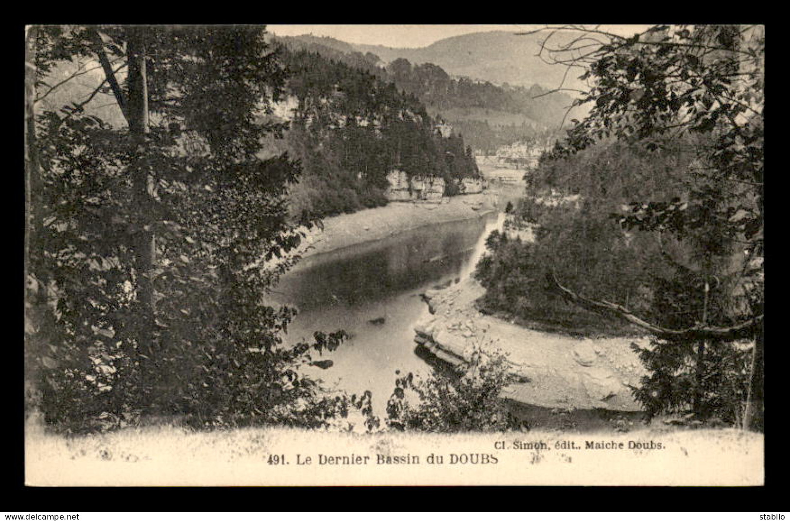 25 - LE DERNIER BASSIN DU DOUBS - Other & Unclassified