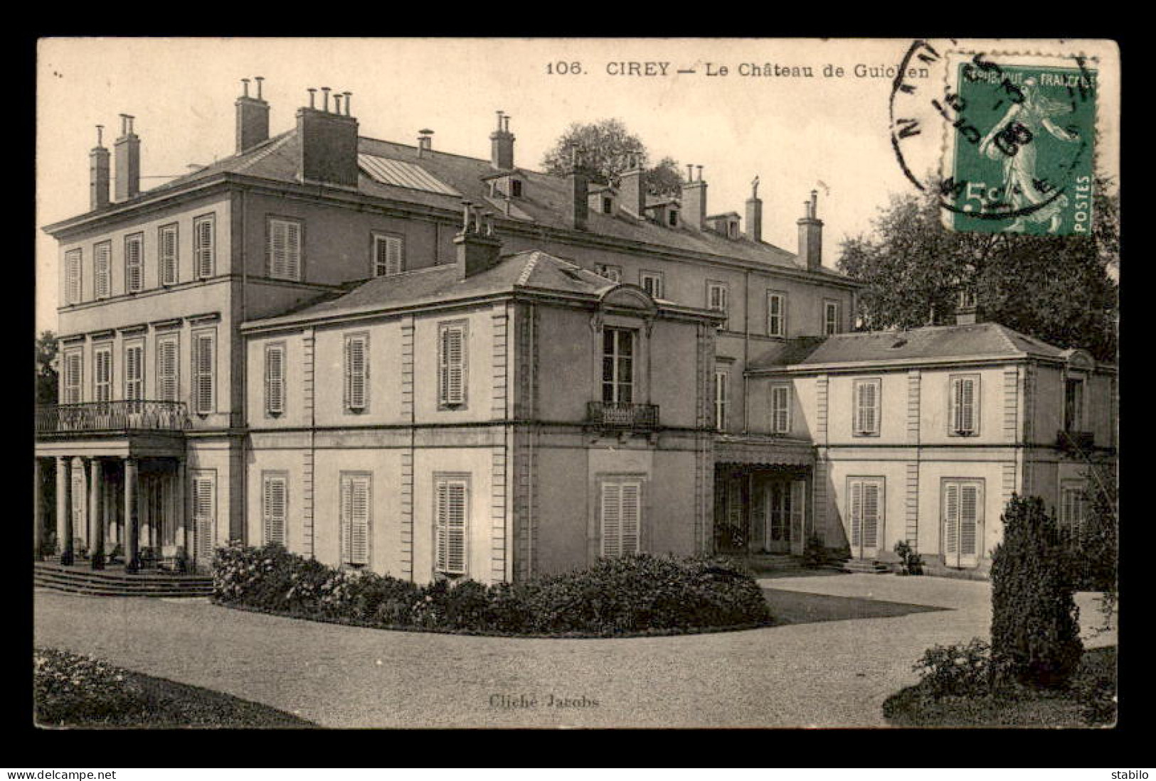 54 - CIREY - LE CHATEAU DE GUICHEN - Cirey Sur Vezouze