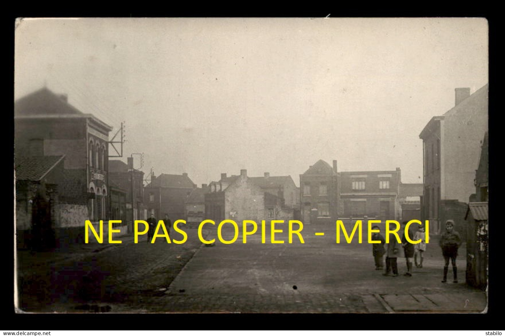 59 - BAUVIN - LA PLACE - CARTE PHOTO ORIGINALE - Sonstige & Ohne Zuordnung