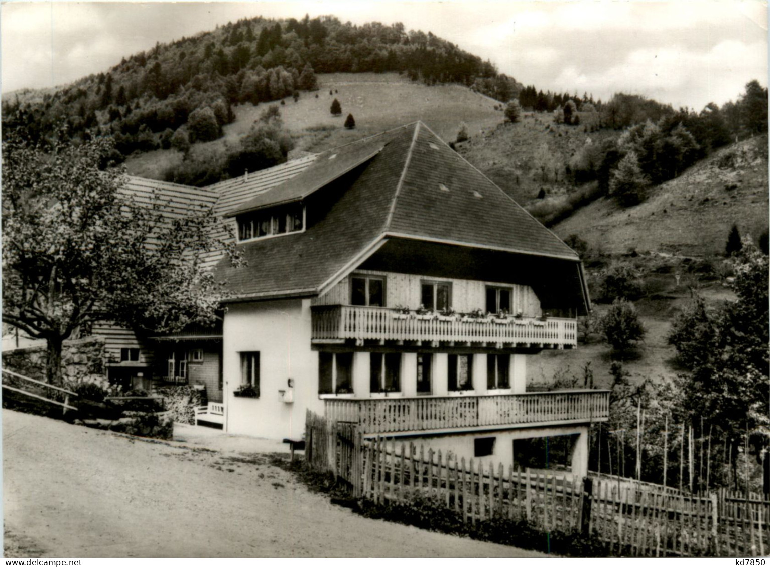 Rollsbach über Schönau - GAsthaus Auerhahn - Loerrach