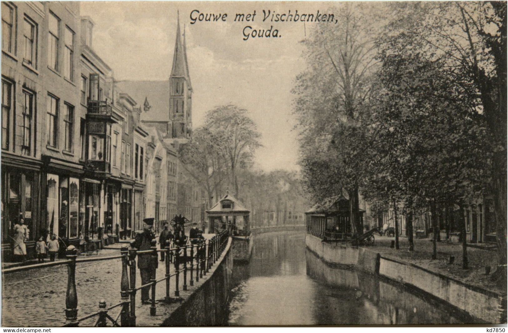 Gouda - Gouwe Met Vischbanken - Gouda