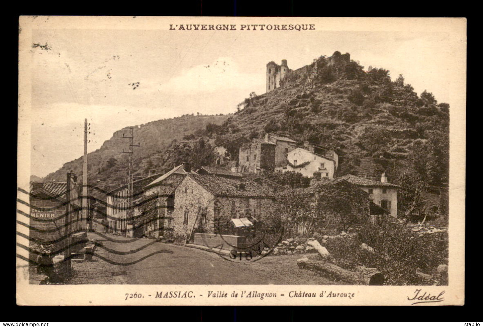 15 - MASSIAC - CHATEAU D'AUROUZE - Autres & Non Classés