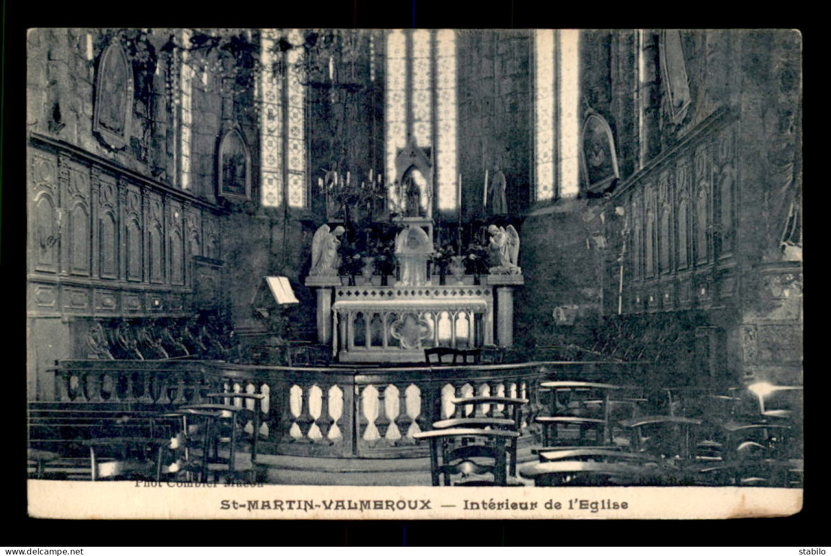 15 - SAINT-MARTIN-VALMEROUX - INTERIEUR DE L'EGLISE - Autres & Non Classés