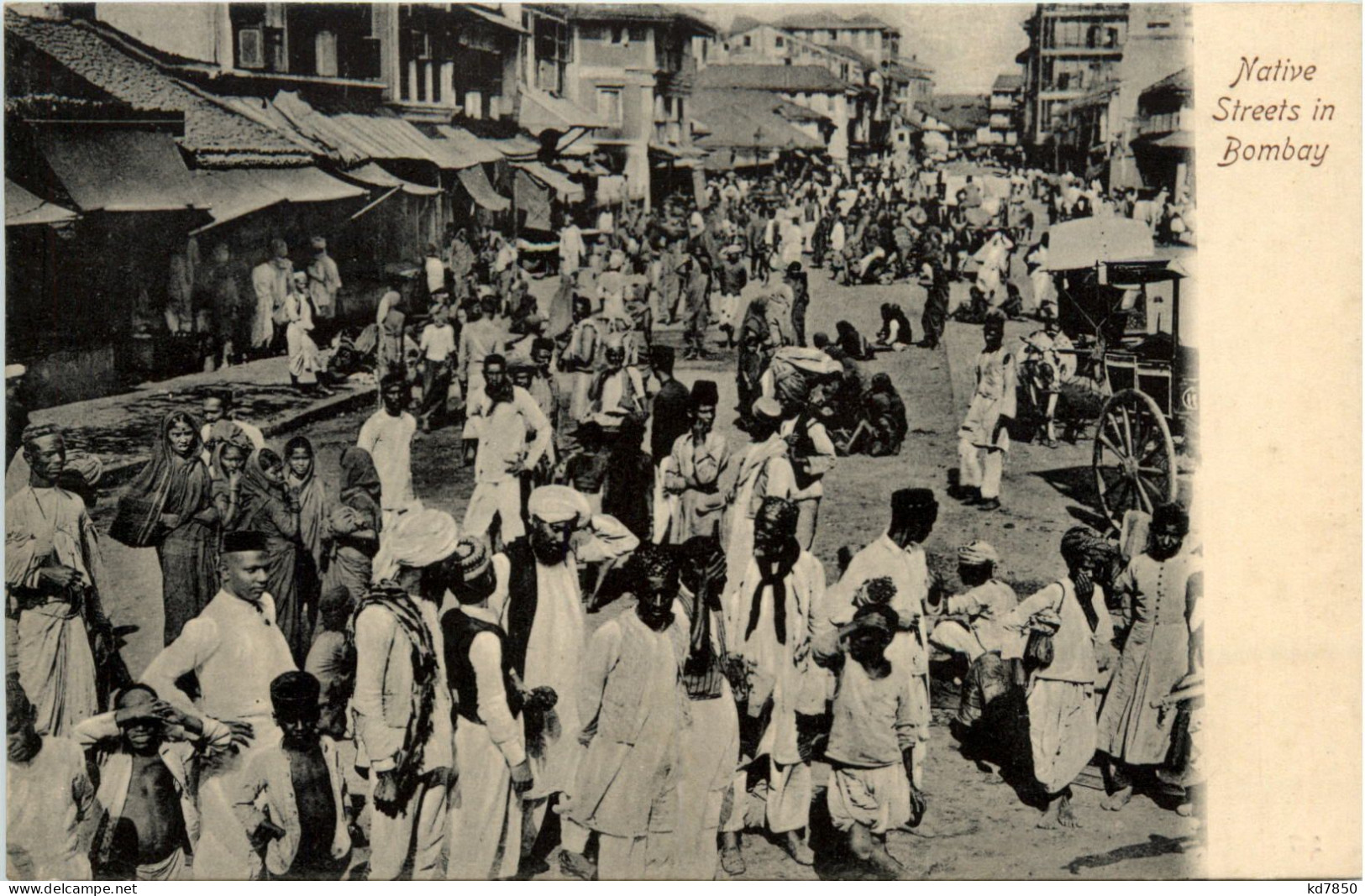 Bombay - Native Streets - Inde