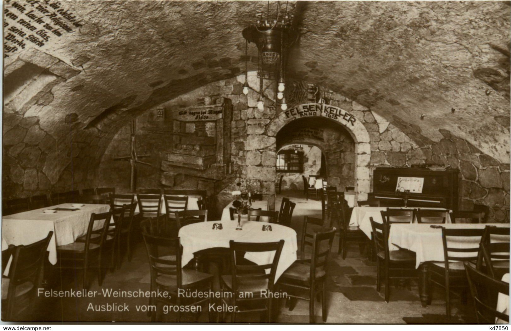 Rüdesheim Am Rhein, Felsenkeller-Weinschenke - Ruedesheim A. Rh.