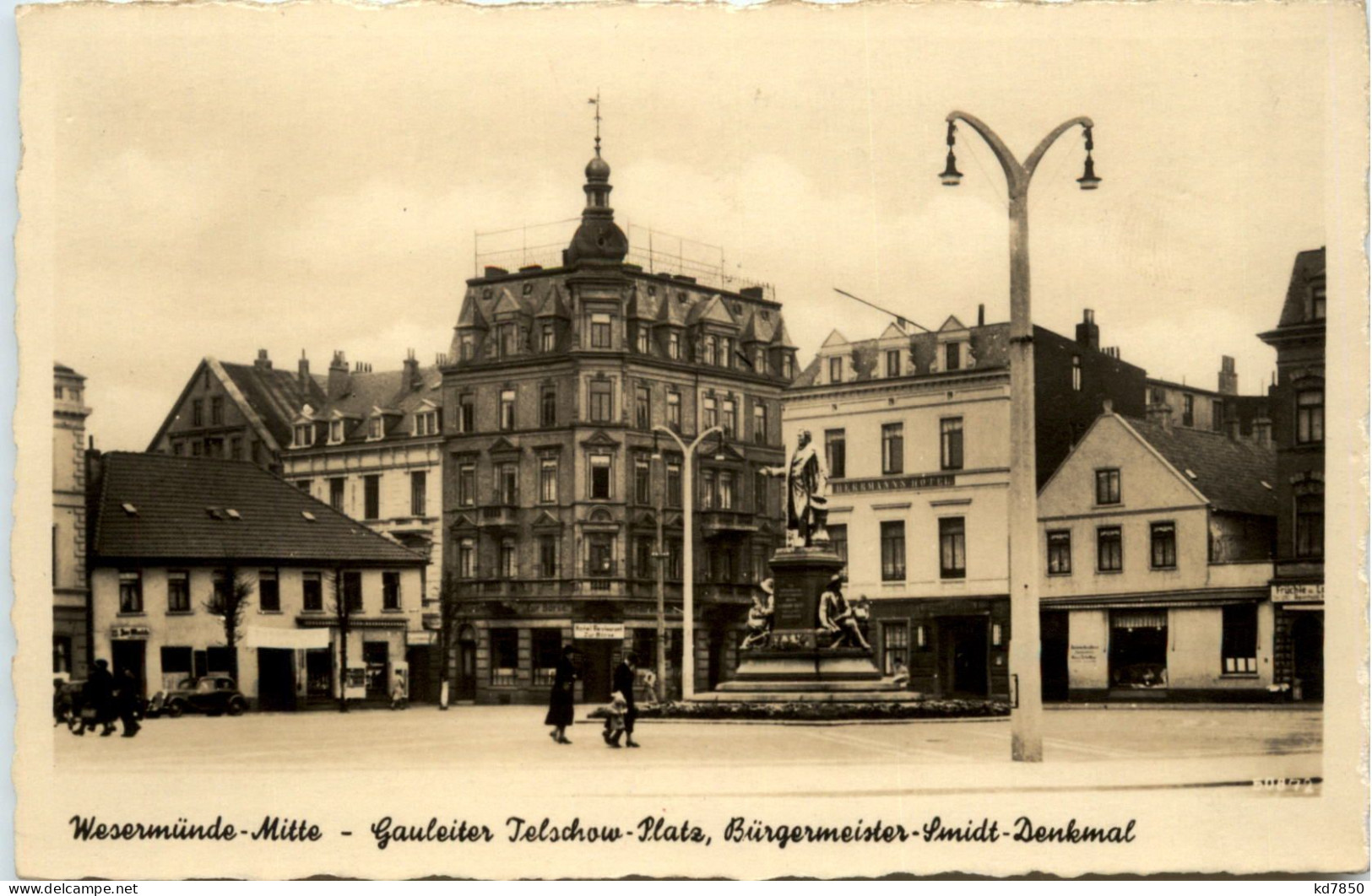 Wesermünde-Mitte - Gauleiter Telschow Platz - Bremen